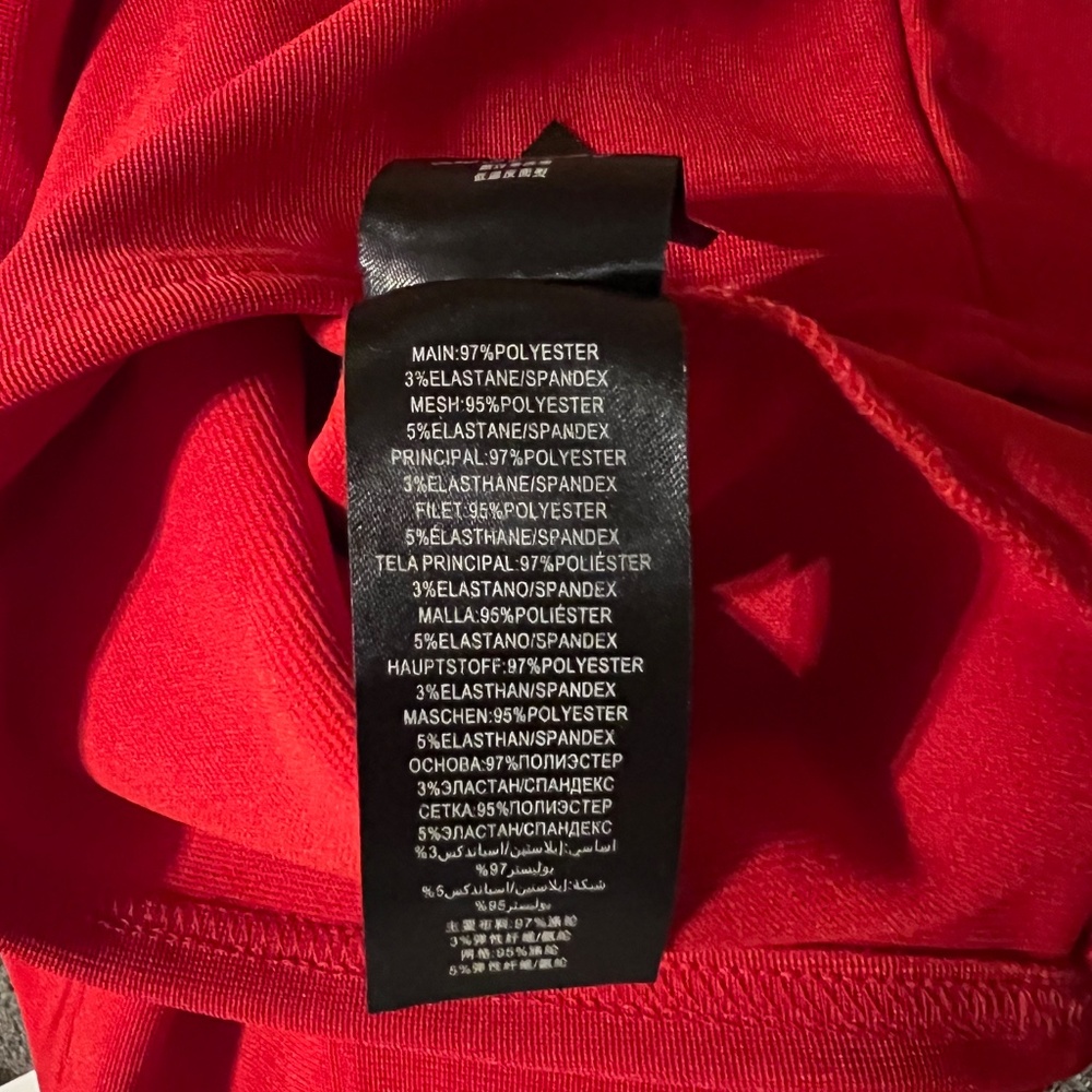 Size 6 Lipsy London Red Dress - Picture 8 of 9